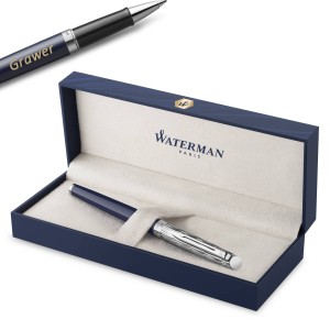 Waterman Hémisphère L'Essence Du Blue CT Rullīšu pildspalva ar vāciņu un gravējumu Waterman Hémisphère L'Essence Du Blue CT Rullīšu pildspalva ar vāciņu un gravējumu