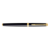 Waterman Hémisphère Laka Black GT Rullīšu pildspalva ar vāciņu un gravējumu