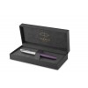Pildspalva ar vāciņu Parker Sonnet Sand Blasted Metal Violet CT - 2169368