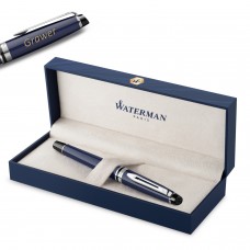 Waterman Expert Blue Core CT pildspalva ar vāciņu – 2214208 ar gravējumu