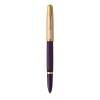 Pildspalva Parker 51 Deluxe Plum GT F 18K - 2123516