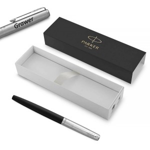 Parker Jotter Originals melna (M) tintes pildspalva ar gravējumu