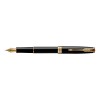 Pildspalva Parker Sonnet Black Lacquer GT (F) - 1931494