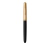 Tintes pildspalva Parker 51 Deluxe Black GT (F) 18K - 2123511