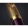 Tintes pildspalva Parker 51 Deluxe Plum GT (F) 18K - 2123516