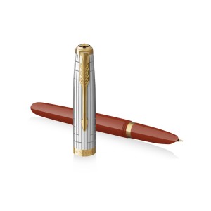 Tintes pildspalva Parker 51 Premium Red GT (F) - 2169071