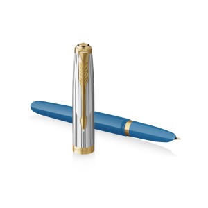 Tintes pildspalva Parker 51 Premium Turquoise GT (F) - 2169078