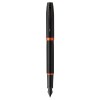 Parker IM Flame Orange (F) Tintes pildspalva ar gravējumu