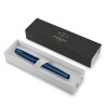 Parker IM Monochrome Blue (F) tintes pildspalva ar gravējumu