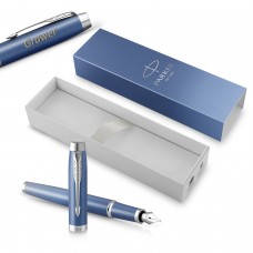 Parker IM Rituals Blue (M) tintes pildspalva ar gravējumu