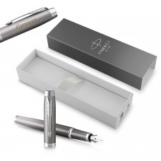 Parker IM Rituals Turquoise Grey (M) tintes pildspalva ar gravējumu