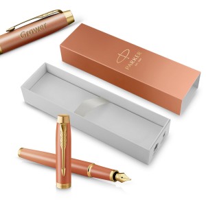 Parker IM Rituals Orange (F) tintes pildspalva ar gravējumu