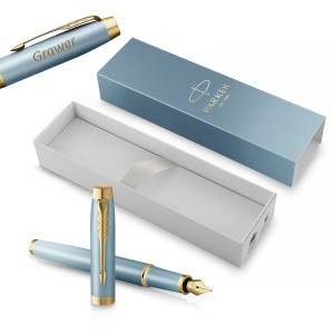 Parker IM Rituals Turquoise Green (F) Tintes pildspalva ar gravējumu