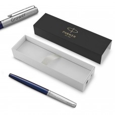 Parker Jotter Royal Blue CT (M) tintes pildspalva ar gravējumu