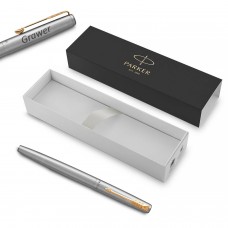 Parker Jotter Stainless Steel GT (M) Tintes pildspalva ar gravējumu