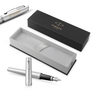 Parker Meridian Chrome CT tintes pildspalva (F) – 2231388 Parker Meridian Chrome CT tintes pildspalva (F) – 2231388