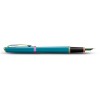 Parker Meridian tirkīza krāsas tintes pildspalva RBT (F) – 2247770