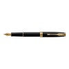 Parker Sonnet Matte Black GT (M) tintes pildspalva ar gravējumu