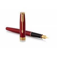 Pildspalva Parker Sonnet Red Lacquer GT (M tērauda spalvas) - 1931474