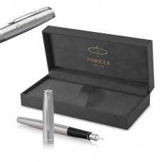 Parker Sonnet nerūsējošā tērauda CT (F) tintes pildspalva un gravējumu