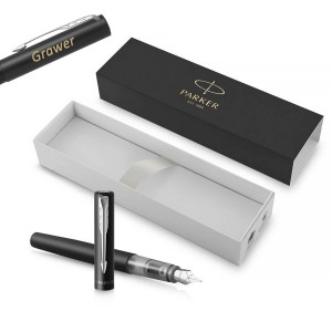 Parker Vector XL Black (M) Tintes pildspalva ar gravējumu