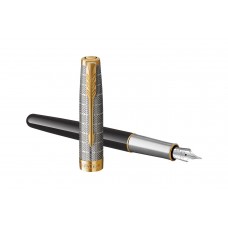 Parker Sonnet Premium Metal & Black GT tintes pildspalva (F) 18 – 2119784