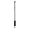 Waterman Allure Deluxe White (F) tintes pildspalva ar gravējumu