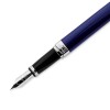 Waterman Exception Slim Laka Blue ST (F) tintes pildspalva ar gravējumu