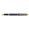 Waterman Hémisphère Matte Black GT (M) tintes pildspalva ar gravējumu
