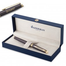 Waterman Hémisphère Lava Black GT (M) tintes pildspalva – 2217940 ar gravējumu