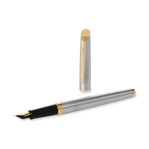 Waterman Hémisphere Steel GT (M) tintes pildspalva Waterman Hémisphere Steel GT (M) tintes pildspalva