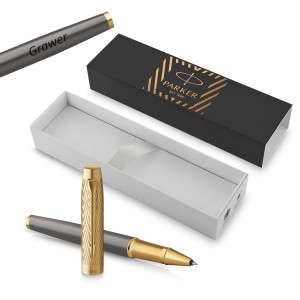 Parker IM Pioneers GT ierobežotas sērijas pildspalvas ar vāciņu un gravējumu