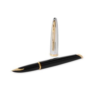 Waterman Carène Deluxe Black GT Tintes pildspalva - S0699920