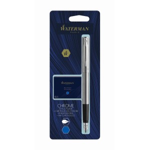 Tintes pildspalva + 6 Tintes kapsulas Waterman Allure Chrome - 2135211