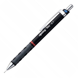 Rotring automātiskais zīmulis Tikky III Cc 0.7 Black barrel - 1904696