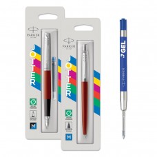 Komplekts Parker: Jotter Originals Red Tintes pildspalva + Lodīšu pildspalva + 1 Economy zilas pildspalvas uzpilde