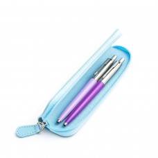 Parker Jotter Originals Lilac un Purple Lodīšu pildspalvu dāvanu komplekts ar zilu korpusu