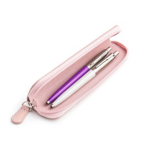 Parker Jotter Originals Purple un Pearl Grey Lodīšu pildspalvu dāvanu komplekts ar rozā korpusu