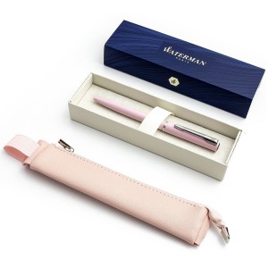Waterman Allure Pastel Pink Lodīšu pildspalvu komplekts ar rozā korpusu