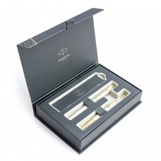 Parker IM Premium Warm Grey Tintes pildspalva + Pildspalvu komplekts 1931684 + 1931687
