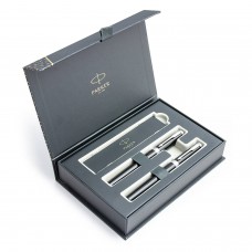 Parker Ingenuity Black CT Tintes Pildspalvas + Lodīšu pildspalvas komplekts 2181996 + 2181994