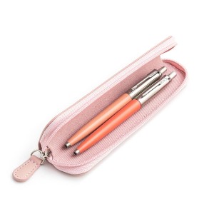 Parker Jotter Originals Powder Pink un Coral lodīšu pildspalvu dāvanu komplekts ar rozā apvalku