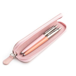 Parker Jotter Originals Pink un Powder Pink pildspalvu dāvanu komplekts ar rozā futrāli