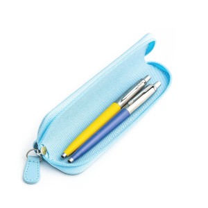 Parker Jotter Originals Yellow un Blue lodīšu pildspalvu dāvanu komplekts ar zilu futrāli