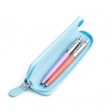 Parker Jotter Originals Lilac un Coral Lodīšu pildspalvu dāvanu komplekts ar zilu futrālīti