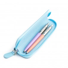Parker Jotter Originals Lilac un Powder Pink Lodīšu pildspalvu dāvanu komplekts ar zilu korpusu