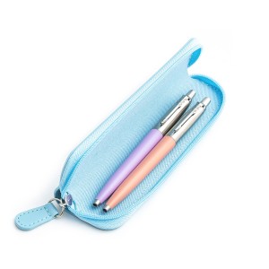 Parker Jotter Originals Lilac un Powder Pink Lodīšu pildspalvu dāvanu komplekts ar zilu korpusu