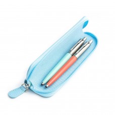 Parker Jotter Originals Mint un Coral Lodīšu pildspalvu dāvanu komplekts ar zilu korpusu