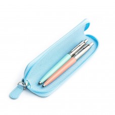 Parker Jotter Originals Mint un Powder Pink Lodīšu pildspalvu dāvanu komplekts ar zilu korpusu