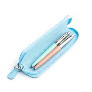 Parker Jotter Originals Mint un Powder Pink Lodīšu pildspalvu dāvanu komplekts ar zilu korpusu